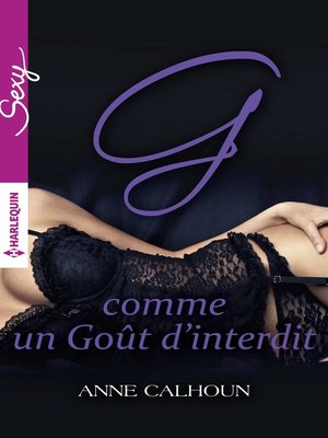 cover image of G comme un Goût d'interdit